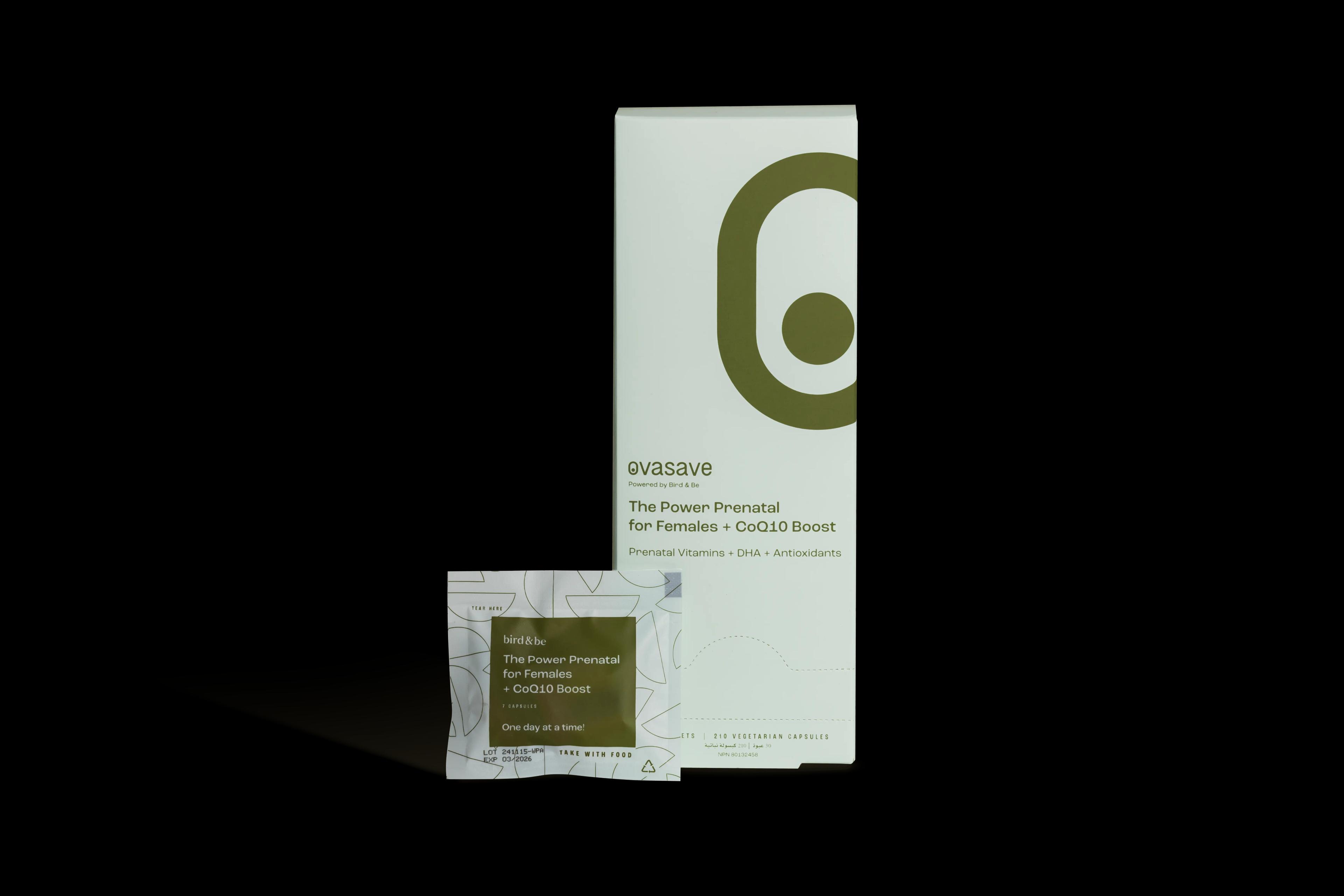 The Power Prenatal for Females With CoQ10 Boost