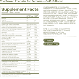 Females Supplement Facts